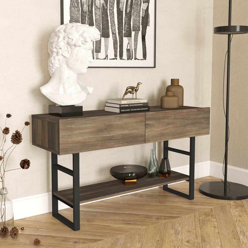 Konsolentisch Lappeenranta 139x43x76cm in versch. Farben [en.casa] - premiumXL