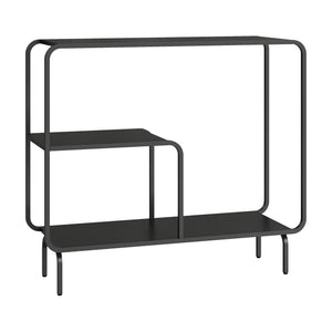 Masa consola Færder negru mat [en.casa]