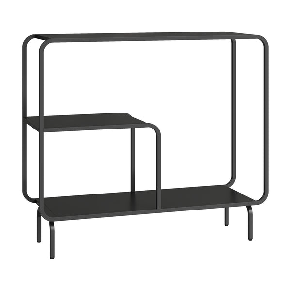 Masa consola Færder negru mat [en.casa]