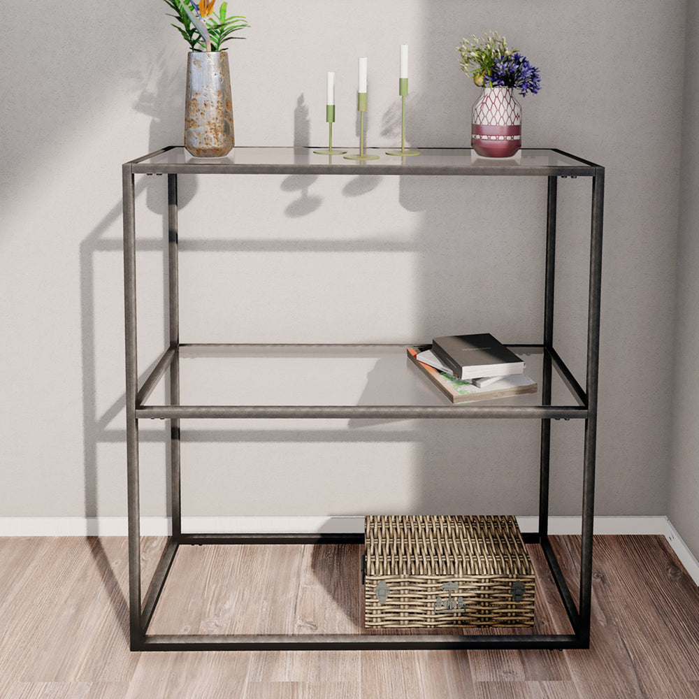 Konsolentisch Konnevesi 85x80x30cm in versch. Farben [en.casa] - premiumXL