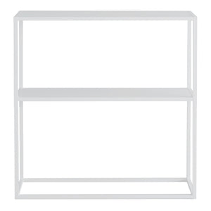 Masa consola Stromstad 80x80x26 cm otel  [en.casa]