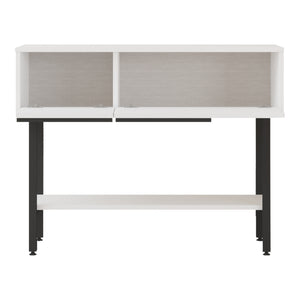 Masa consola cu 2 usi rabatabile si 1 raft Vesanto 100x29,5x76cm [en.casa]