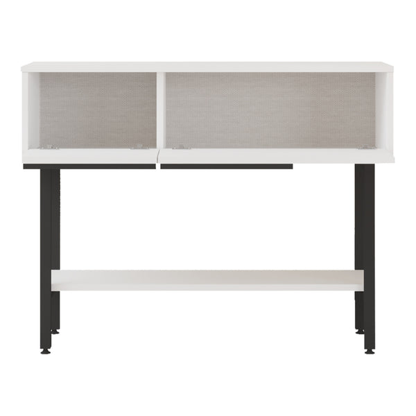 Masa consola cu 2 usi rabatabile si 1 raft Vesanto 100x29,5x76cm [en.casa]