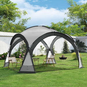 Pavilion gradina Grastorp cu iluminat LED culori diferite [pro.tec]