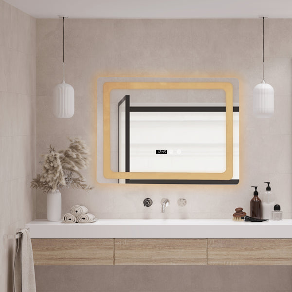Oglinda baie Casoli LED argintiu masuri diferite [pro.tec]