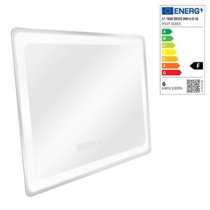 Oglinda baie Casoli LED argintiu masuri diferite [pro.tec]
