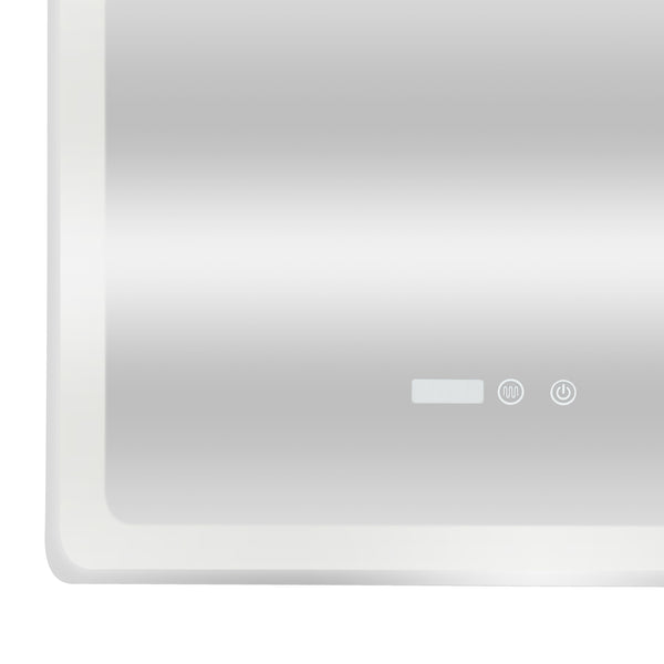 Oglinda baie Casoli LED argintiu masuri diferite [pro.tec]