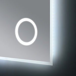 Oglinda baie Lizzano alb LED masuri diferite [pro.tec]