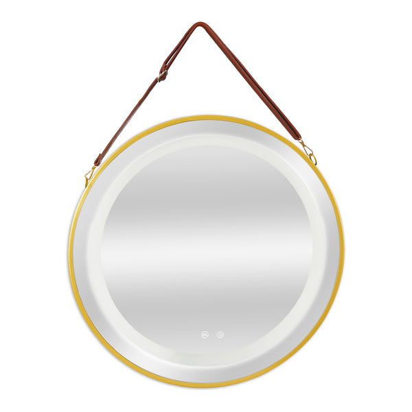 Oglinda baie Picerno auriu cu LED masuri diferite [pro.tec]