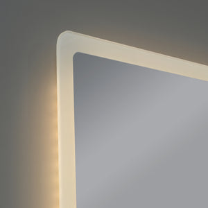 Oglinda baie Racale alb cu LED masuri diferite [pro.tec]