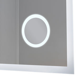 Oglinda baie Scafa alb cu LED masuri diferite [pro.tec]