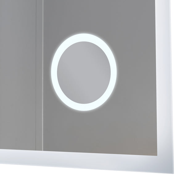 Oglinda baie Scafa alb cu LED masuri diferite [pro.tec]