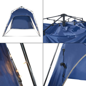 Pavilion gradina cu LED Barendrecht 250x250x190cm [pro.tec]