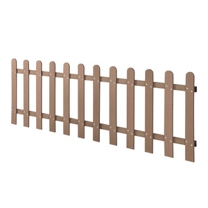 Gartenzaun Elda WPC 200x60 cm in versch. Farben neu.holz - premiumXL