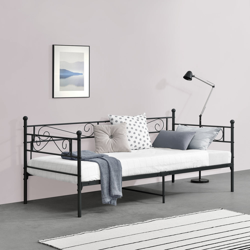 Metallbett Kerava 90x200 cm in versch. Farben en.casa - premiumXL