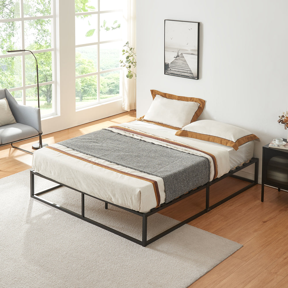 Metallbett Kreta in versch. Farben und Größen [en.casa] - premiumXL