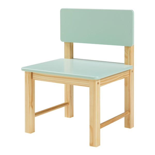 Set masa cu scaun copii design cu compartiment depozitare Skjåk [en.casa]