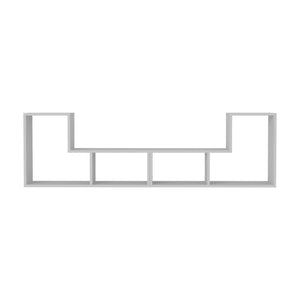 Set 2 buc mobilier modular Hustersurd 91,5x54 x30 cm pal [en.casa]
