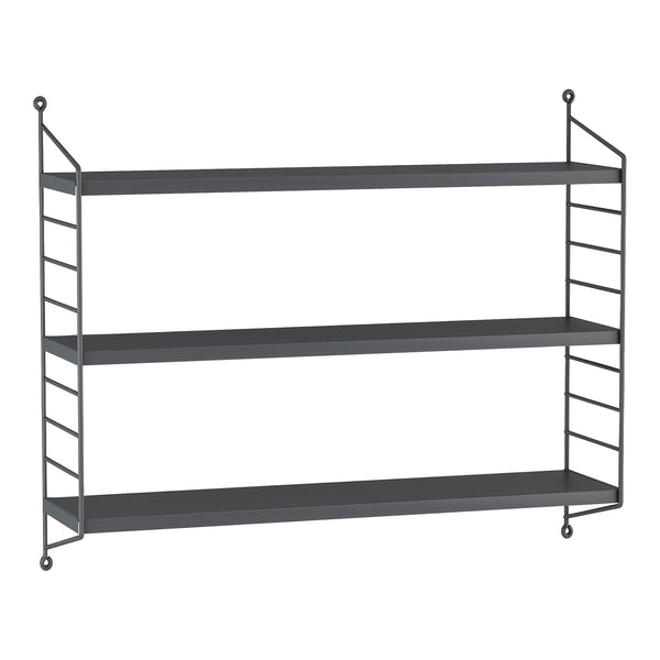 Raft perete Strängnäs 50x60x15cm otel [en.casa]