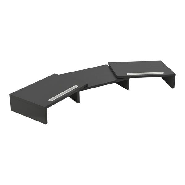 Suport ecran calculator Vilppula 40 x 27 x 9 cm reglabil culori diferite [en.casa]
