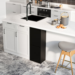 Dulap separator deseuri Sollentuna 93x33x25cm [en.casa]