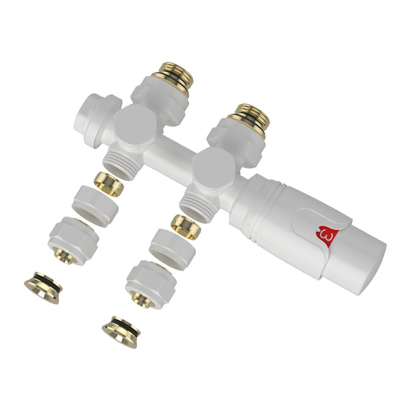Ansamblu conector multibloc cu 6 cai Gloppen culori diferite [neu.haus]