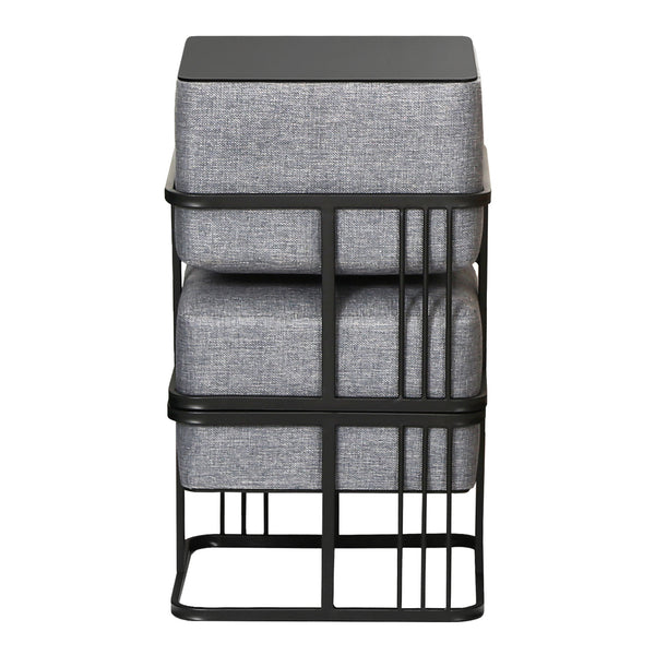 Set 2 buc taburet multifunctional stivuibil Tas [en.casa]
