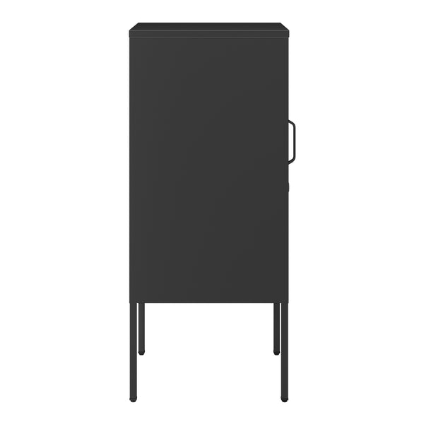 Set 2 noptiere Hausjärvi R+L 82x35x35 cm otel [en.casa]