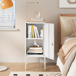 Noptiera Hausjärvi 82x35x35 cm cu maner pe stanga [en.casa]
