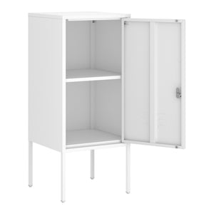 Noptiera Hausjärvi 82x35x35 cm cu maner pe stanga [en.casa]