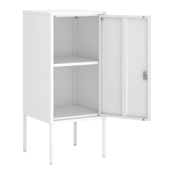 Noptiera Hausjärvi 82x35x35 cm cu maner pe stanga [en.casa]