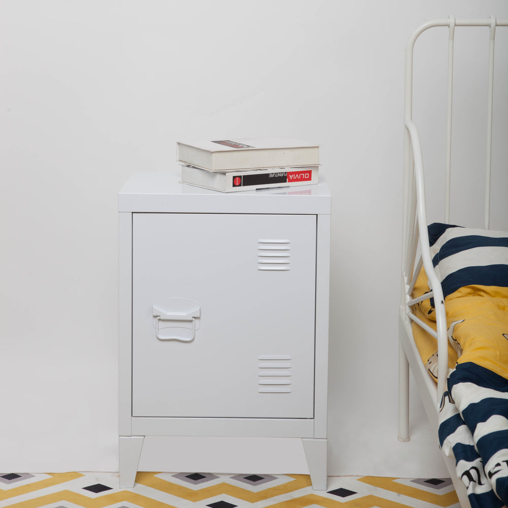 Nachtschrank Inari 2er Set Stahl [en.casa] - premiumXL