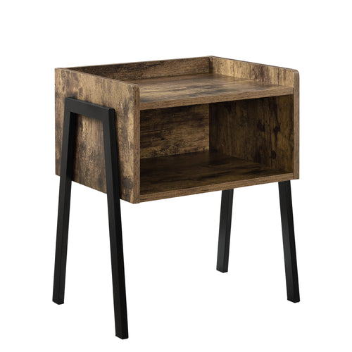 Nachttisch Andernach 52x42x35 cm Holzfarben en.casa - premiumXL