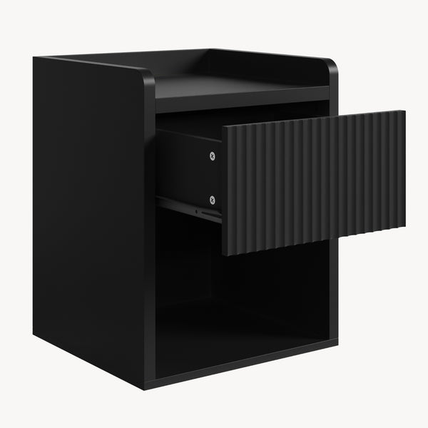 Noptieră Nand 1 sertar 1 compartiment inferior [en.casa]