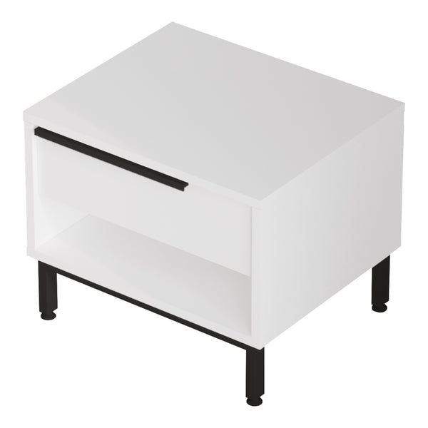 Noptiera Vesanto 42,5x53,5x44,5cm metal PAL [en.casa]