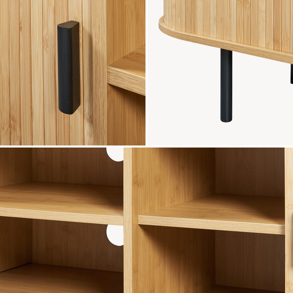 Comoda TV Tvedestrand 140x40x55cm [en.casa]