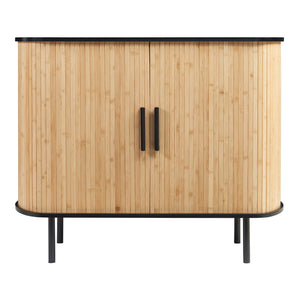 Comoda cu 2 usi glisante Tvedestrand 100x40x80cm [en.casa]