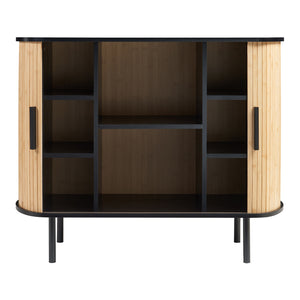 Comoda cu 2 usi glisante Tvedestrand 100x40x80cm [en.casa]
