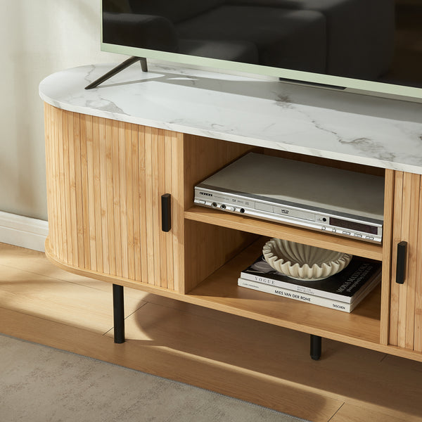 Comoda TV Tvedestrand 140x40x55cm [en.casa]