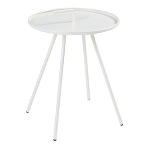 Masuta gradina rotunda Fosen 55x42cm otel [en.casa]