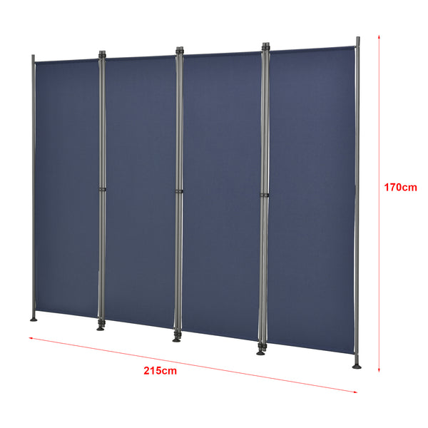 Paravan culori diferite 215 x 170 cm [pro.tec]