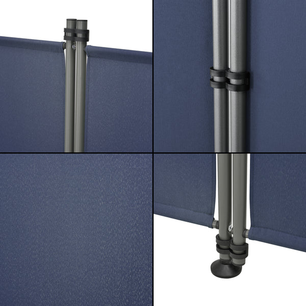 Paravan culori diferite 215 x 170 cm [pro.tec]