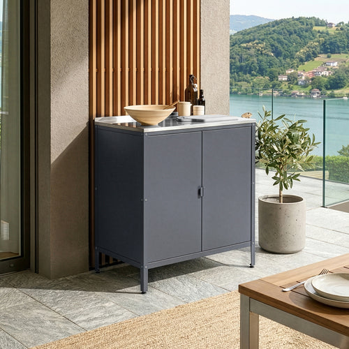 Dulap metalic Bolognano 92x80x50 cm [casa.pro]
