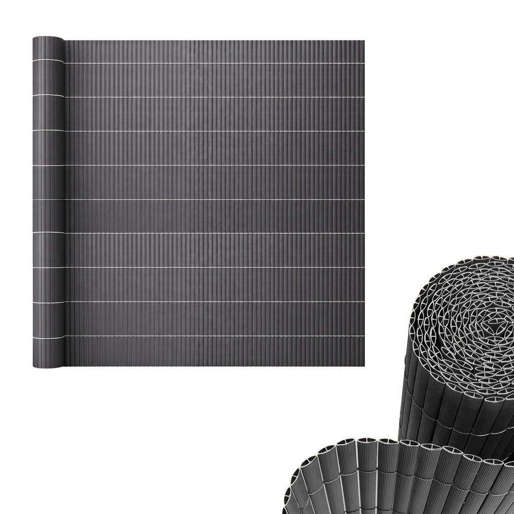 Protectie vizuala gard Cefalu pvc antracit [casa.pro]