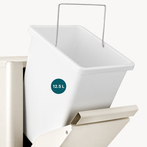 Dulap separator deseuri Vavall 100x33x30 cm [en.casa]
