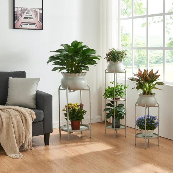 Suport plante Altena metal [en.casa]