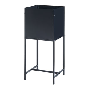 Suport plante Porsgrunn metal negru masuri diferite [en.casa] 
