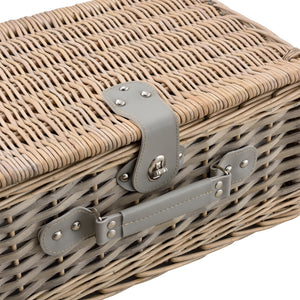 Coș de picnic cu set de tacâmuri pentru 2/4 persoane în diferite culori casa.pro