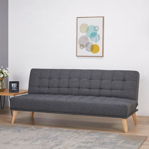 Canapea extensibilă Pukkila 180x86x81 cm textil [en.casa]