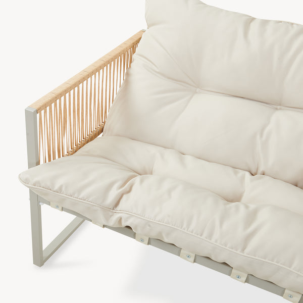 Set 4 piese mobilier gradina masa banca si 2 scaune Karg [casa.pro]